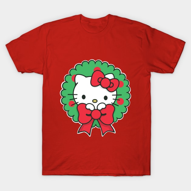 Holiday Cat T-Shirt by TASCHE